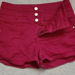 High waisted Refuge shorts